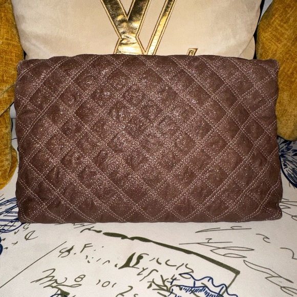 Marc Jacobs Brown Quilted leather clutch/ Eugine clutch - Picture 2 of 3